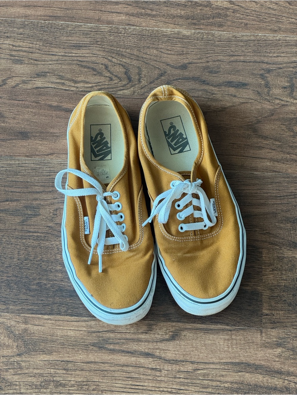 Vans Classic Canvas Sneakers in Mustard Yellow